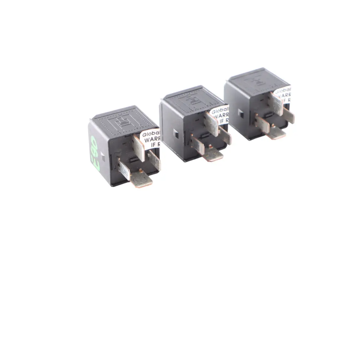  3X Relé BMW E60 E87 E90 F10 F30 4 Pin Tyco Set Negro - SKU 6901469-2 - Número de pieza 6901469