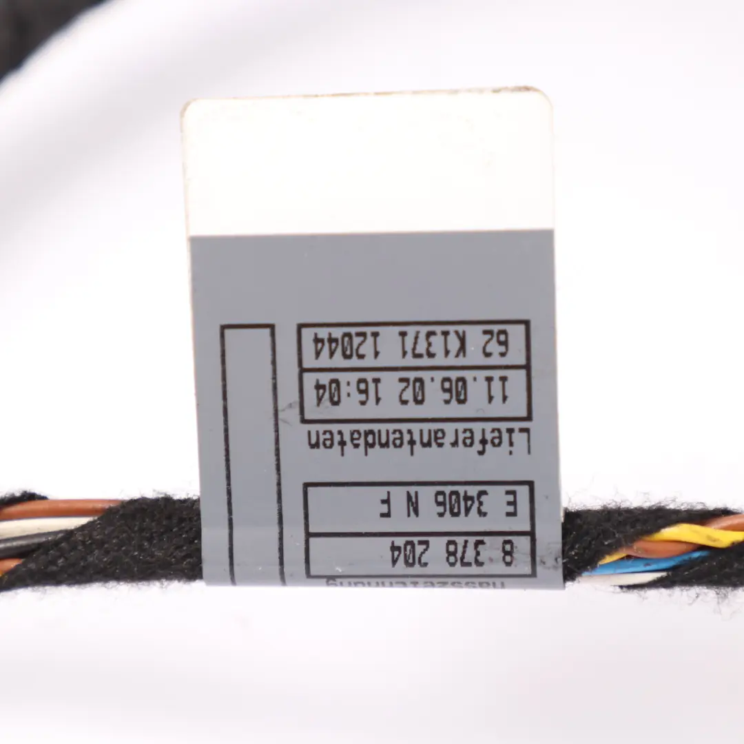 Puerta Cable Convertible Cableado Loom Cables Delanteros para BMW E46 con número de pieza 6913092 BMW E46 Puerta Cable Convertible Cableado Loom Cables Delanteros - SKU 6913092 - Número de pieza 6913092