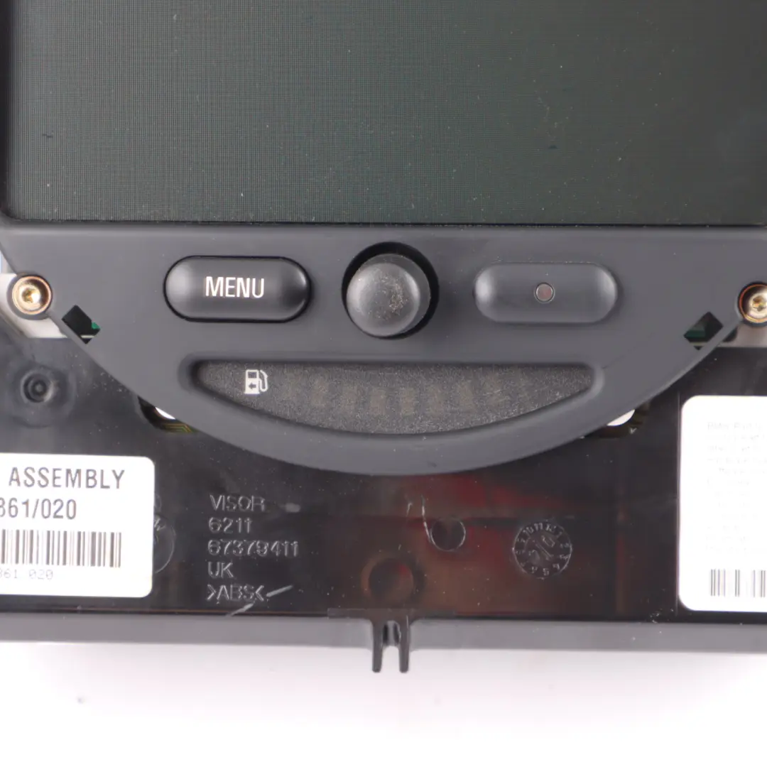 Sat Nav GPS Satellite Navigation Dashboard Display Head Unit to Mini R50 R52 with Part number 6936281 Mini R50 R52 Sat Nav GPS Satellite Navigation Dashboard Display Head Unit - SKU 6936281-1 - Part number 6936281