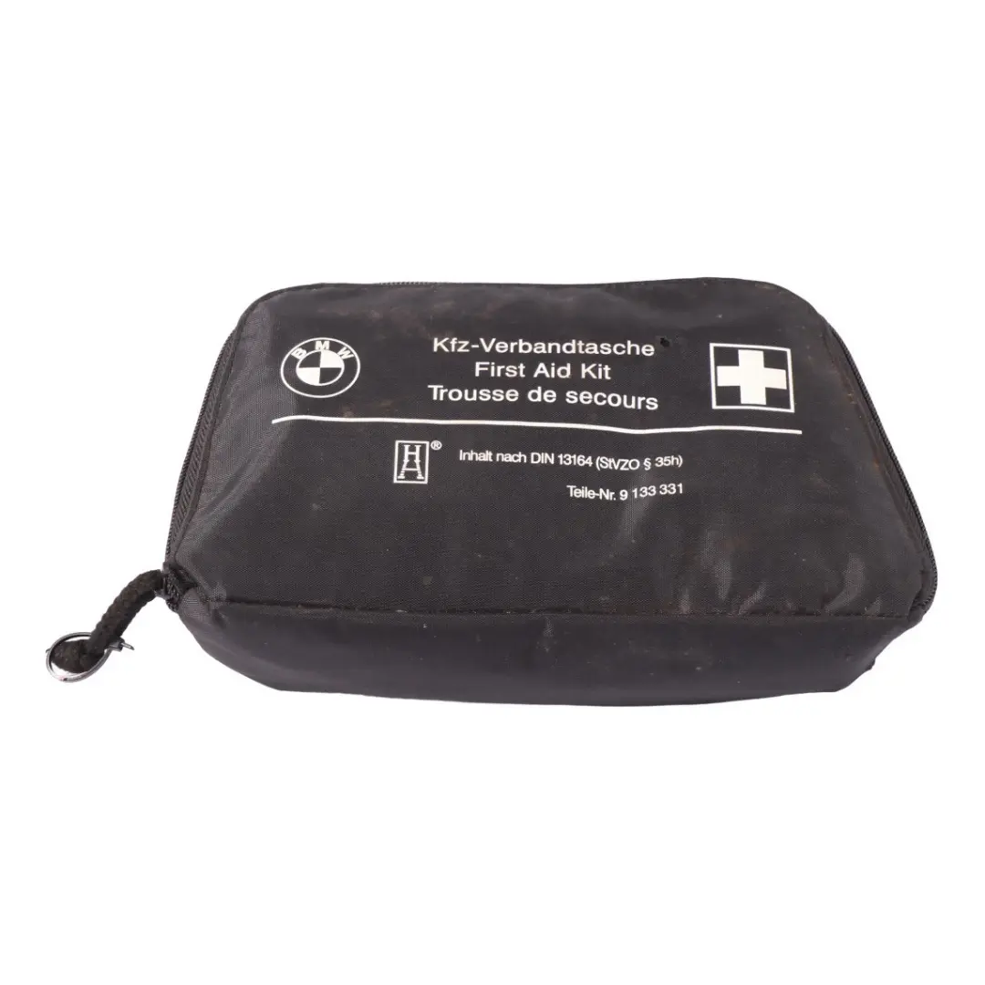 Universal First Aid Emergency Medical Kit Pouch Black to BMW with Part number 6949966 BMW Universal First Aid Emergency Medical Kit Pouch Black - SKU 6949966-4 - Part number 6949966