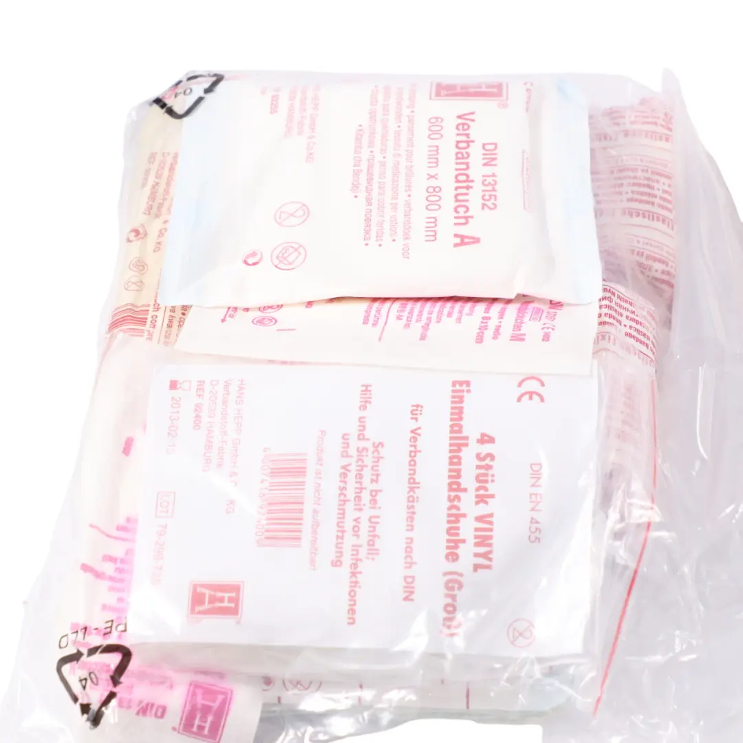 Universal First Aid Kit Medico di Emergenza Marsupio Nero per BMW con numero di parte 6949966 BMW Universal First Aid Kit Medico di Emergenza Marsupio Nero - SKU 6949966-4 - Numero di parte 6949966