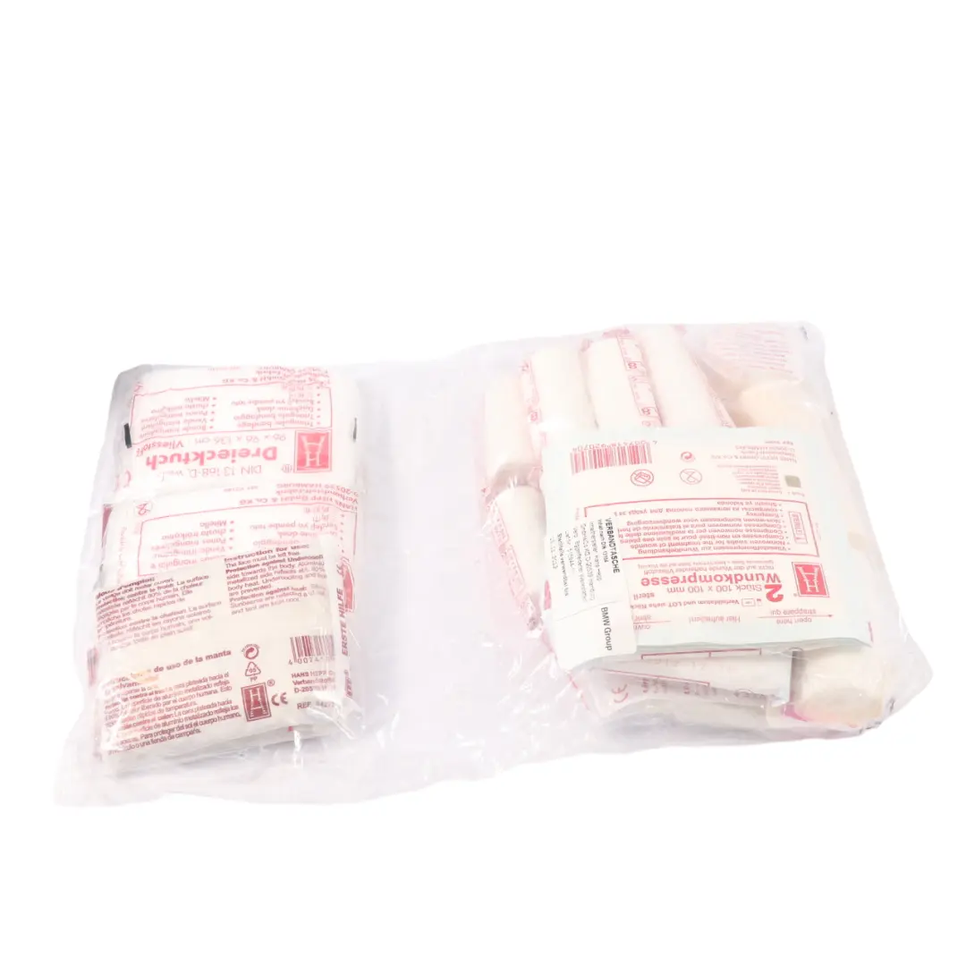 Universal First Aid Kit Medico di Emergenza Marsupio Nero per BMW con numero di parte 6949966 BMW Universal First Aid Kit Medico di Emergenza Marsupio Nero - SKU 6949966-4 - Numero di parte 6949966