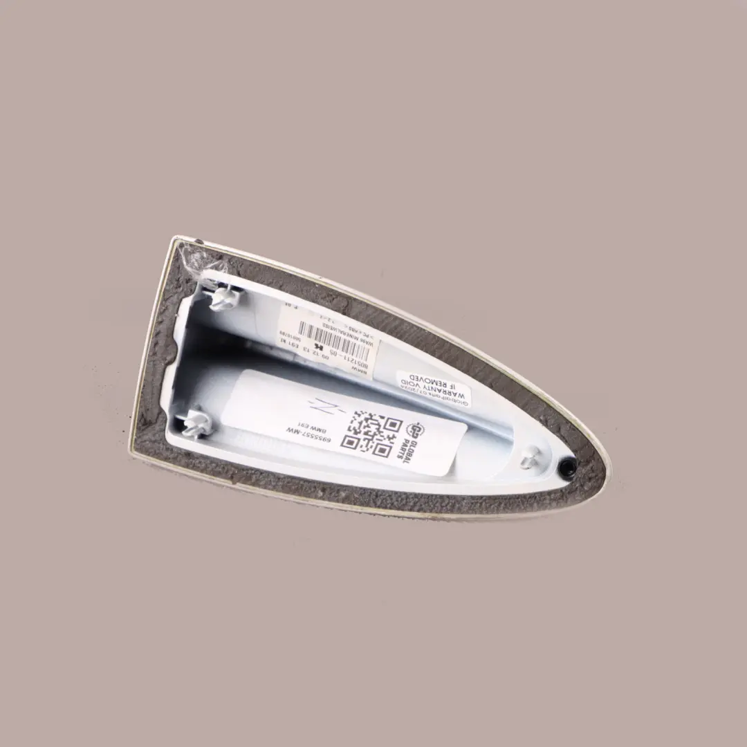  Antenna Cover BMW X1 E84 E91 Shark Aerial Roof Housing Trim Mineral White - A96 - SKU 6955557-MW - Part number 6955557