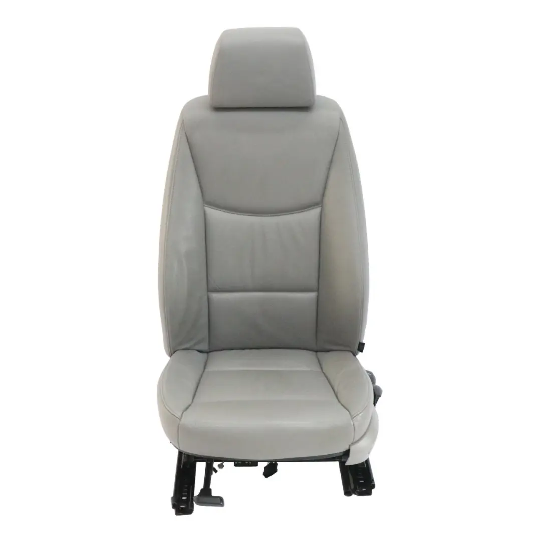 Front Seat BMW E90 E91 Grey Leather Dakota Interior Left N/S to with Part number 6956379 Front Seat BMW E90 E91 Grey Leather Dakota Interior Left N/S - SKU 6956379-3 - Part number 6956379
