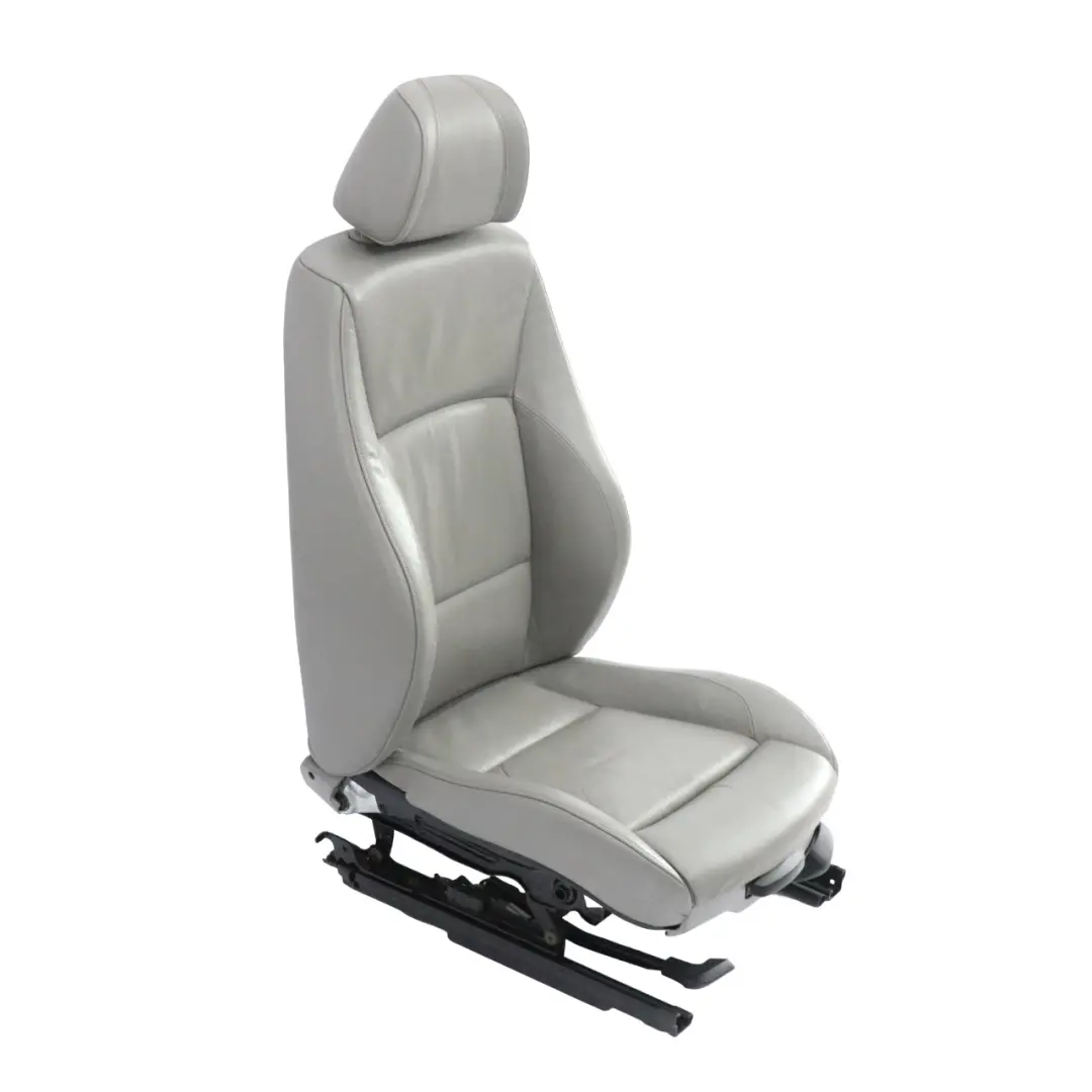  Front Seat BMW E90 E91 M Sport Heated Grey Leather Dakota Left N/S Interior - SKU 6956397-3 - Part number 6956397