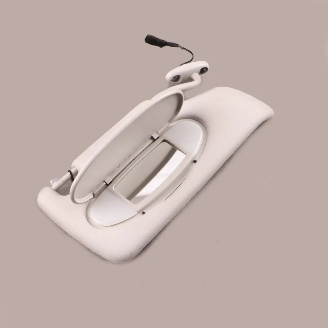 Sun Visor Mirror Illuminated Right O/S Horizon Grey Sunroof to Mini Cooper R50 with Part number 6963972 Mini Cooper R50 Sun Visor Mirror Illuminated Right O/S Horizon Grey Sunroof - SKU 6963972-1 - Part number 6963972