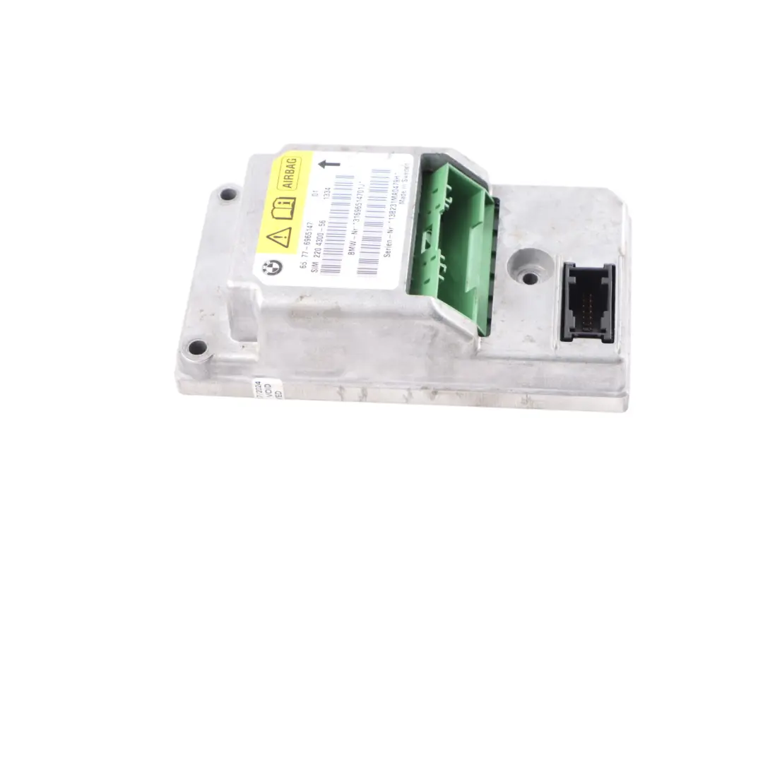 Module BMW Z4 E85 Control Unit ECU SRS to Air with Part number 6965147 Air Module BMW Z4 E85 Control Unit ECU SRS - SKU 6965147 - Part number 6965147