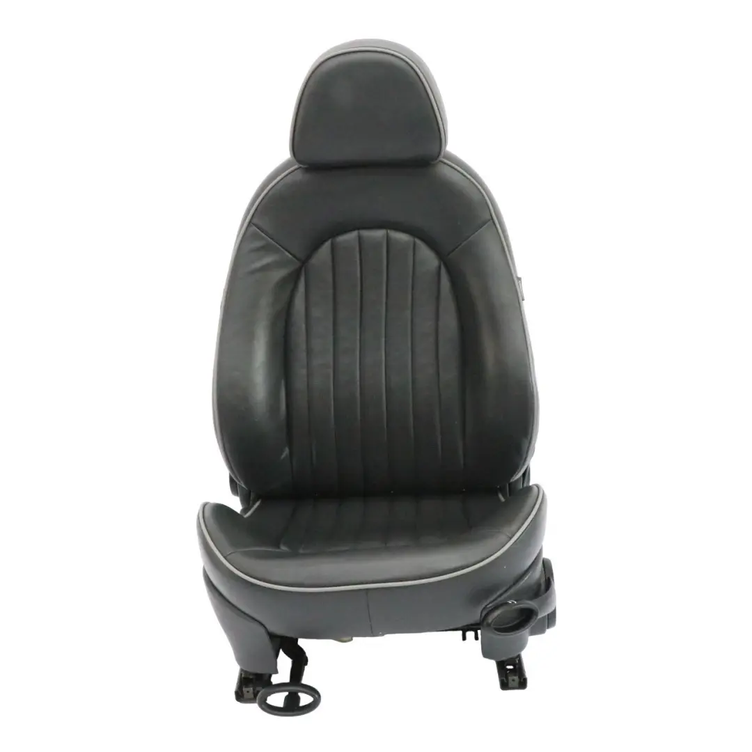 Front Seat Mini R50 R53 Left N/S Leather Sport English Panther Black Park Lane to with Part number 6971121 Front Seat Mini R50 R53 Left N/S Leather Sport English Panther Black Park Lane - SKU 6971121-1 - Part number 6971121