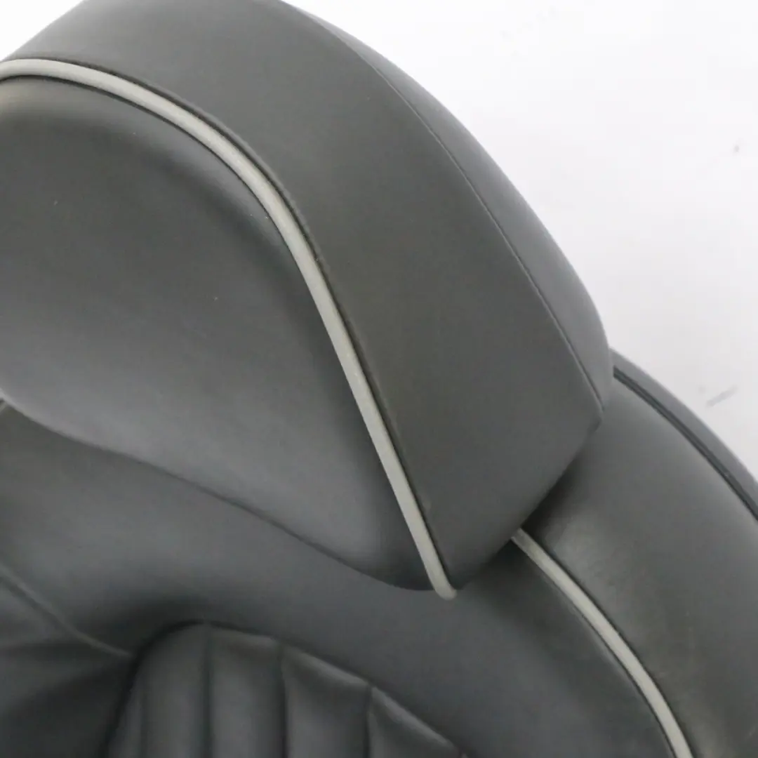  Front Seat Mini R50 R53 Left N/S Leather Sport English Panther Black Park Lane - SKU 6971121-1 - Part number 6971121