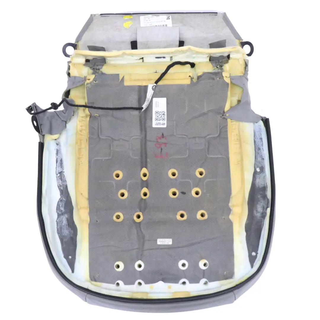 Sitzbezug Vorne Links Grau Leder für Mercedes E93 mit Teilenummer 6989805 Mercedes E93 Sitzbezug Vorne Links Grau Leder - SKU 6989805 - Teilenummer 6989805