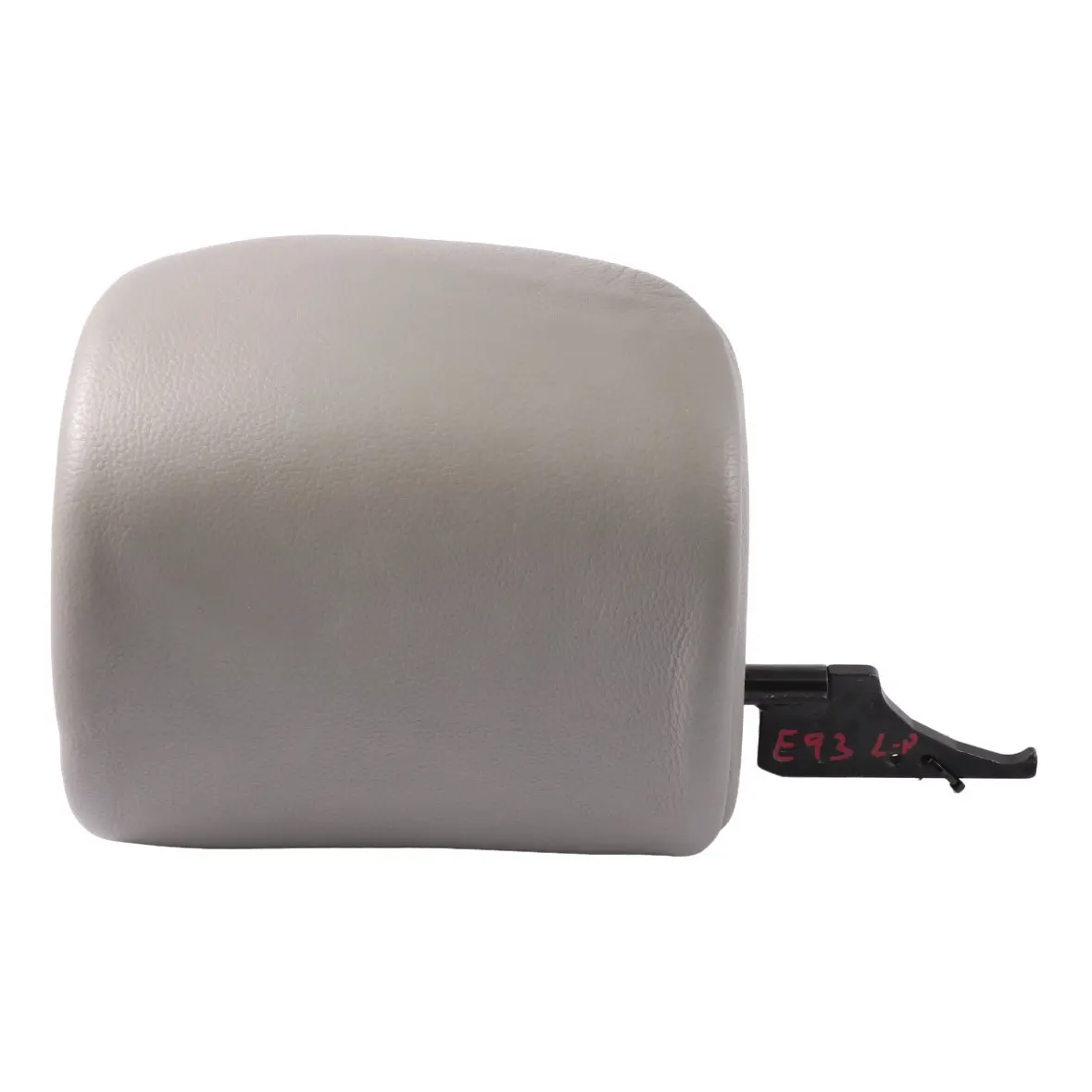 Headrest BMW E93 Front Seat Head Rest Left N/S Leather Grey 6989957
