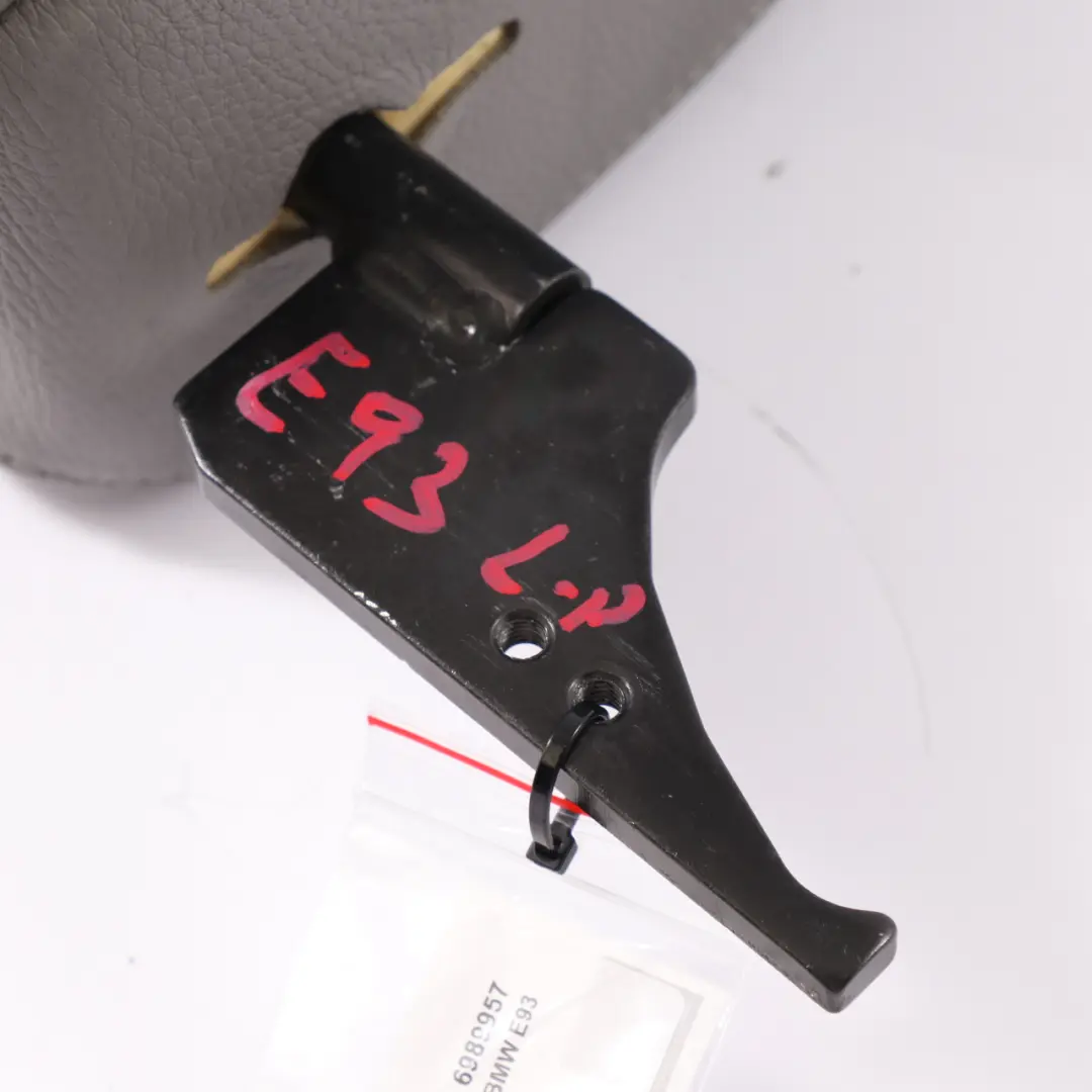 Reposacabezas BMW E63 Asiento Delantero Izquierdo Cuero Gris para con número de pieza 6989957 Reposacabezas BMW E63 Asiento Delantero Izquierdo Cuero Gris - SKU 6989957 - Número de pieza 6989957