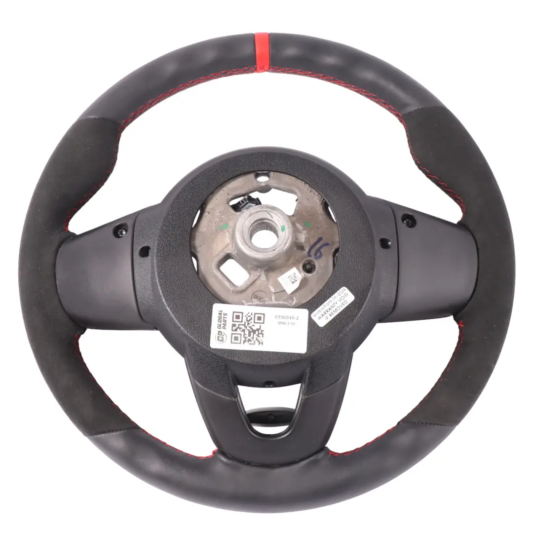 Kierownica Sport NOWA Czarna Skóra Alkantara do Mini Cooper S JCW F55 F56 F60 o numerze 6996048 Mini Cooper S JCW F55 F56 F60 Kierownica Sport NOWA Czarna Skóra Alkantara - SKU 6996048-2 - Numer Części 6996048