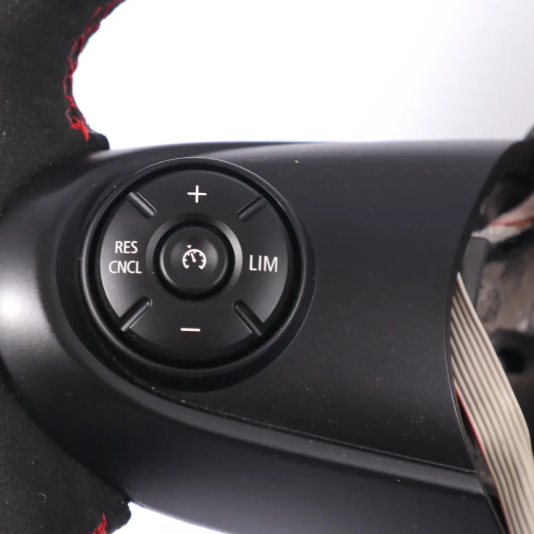 Leather Alcantara Sport Steering Wheel to Mini Cooper S JCW F55 F56 F60 NEW Black with Part number 6996048 Mini Cooper S JCW F55 F56 F60 NEW Black Leather Alcantara Sport Steering Wheel - SKU 6996048-2 - Part number 6996048