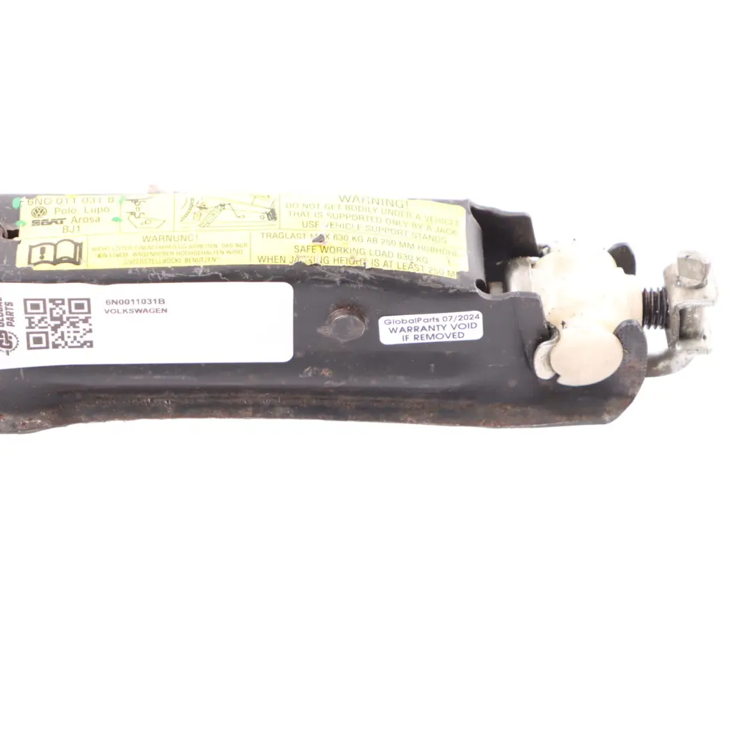 Lifting Jack Emergency Lifter Tool Jack to VW Volkswagen Polo Lupo Car with Part number 6N0011031B VW Volkswagen Polo Lupo Car Lifting Jack Emergency Lifter Tool Jack - SKU 6N0011031B - Part number 6N0011031B