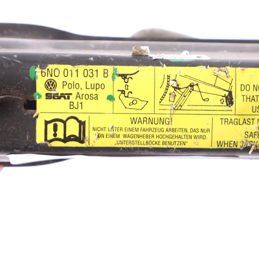 Lifting Jack Emergency Lifter Tool Jack to VW Volkswagen Polo Lupo Car with Part number 6N0011031B VW Volkswagen Polo Lupo Car Lifting Jack Emergency Lifter Tool Jack - SKU 6N0011031B - Part number 6N0011031B