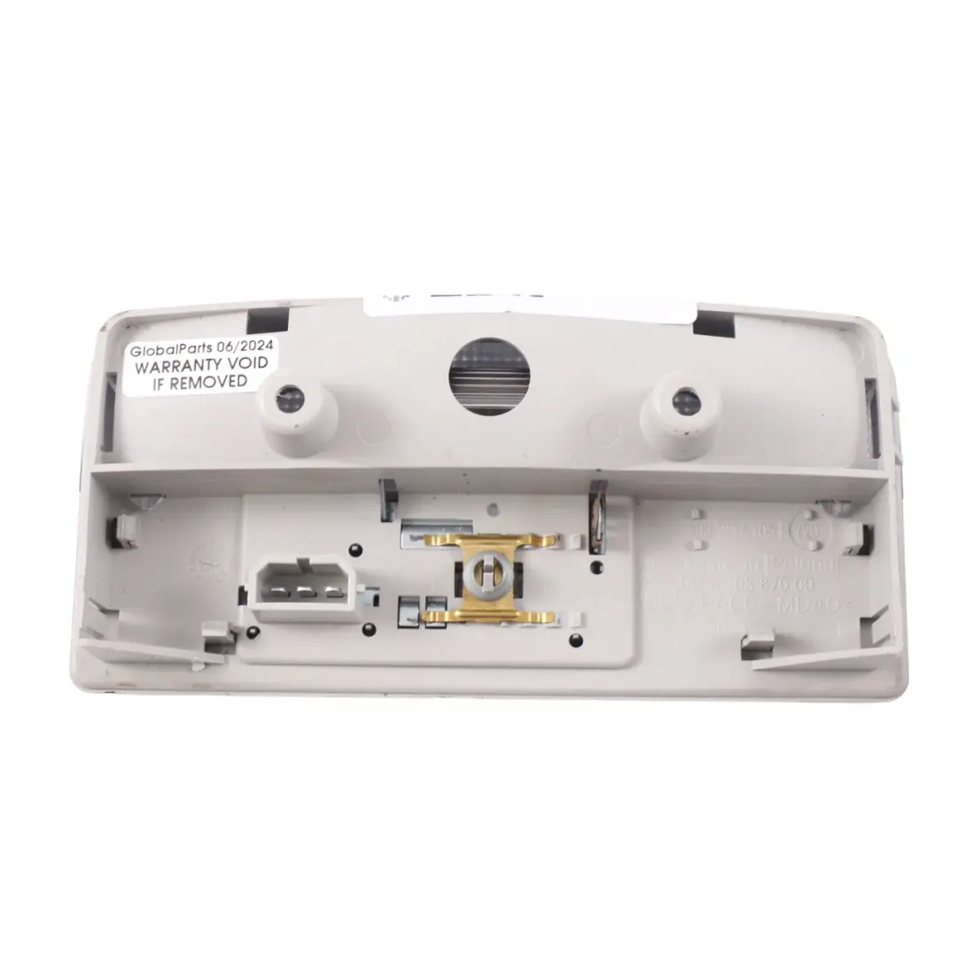 Luz techo Interruptor lectura interior para VW Volkswagen Caddy Maxi con número de pieza 6Q0947105M VW Volkswagen Caddy Maxi Luz techo Interruptor lectura interior - SKU 6Q0947105M - Número de pieza 6Q0947105M