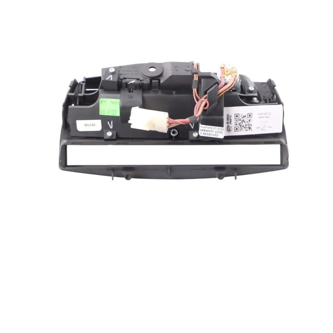 BMW Z4 E85 Console centrale anteriore Portacenere Nero - SKU 7037227-2 - Numero di parte 7037227