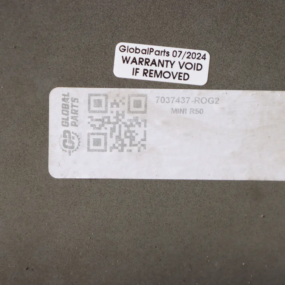 Aile Latérale Mini R50 R52 R53 Avant Gauche Gris Royal Métallisé - A48 pour à propos du numéro de pièce 7037437 Aile Latérale Mini R50 R52 R53 Avant Gauche Gris Royal Métallisé - A48 - SKU 7037437-ROG2 - Numéro de pièce 7037437