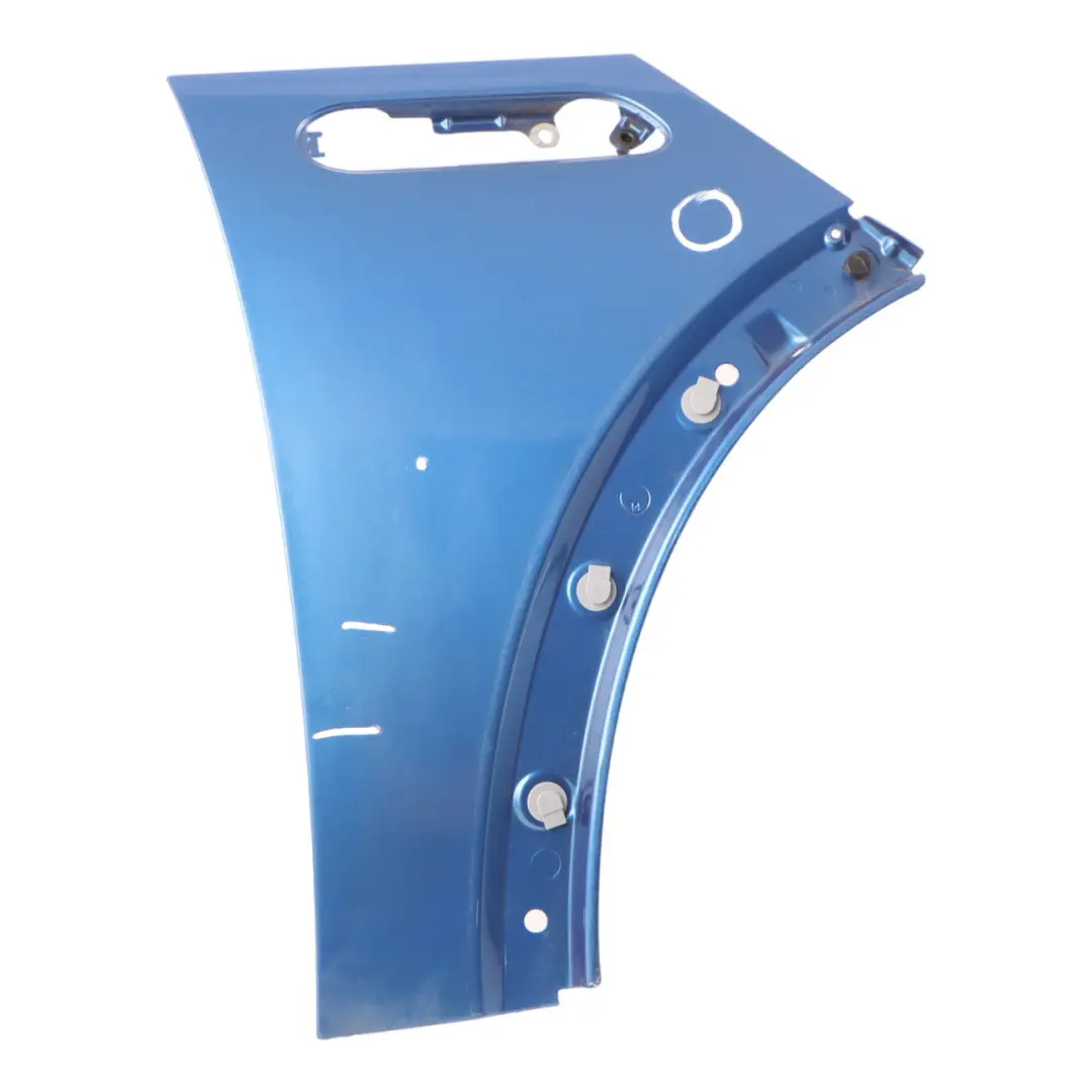 Wing Mini R50 R52 Front Right O/S Fender Panel Hyper Blue Metallic - A28 to with Part number 7037438 Wing Mini R50 R52 Front Right O/S Fender Panel Hyper Blue Metallic - A28 - SKU 7037438-HYB2 - Part number 7037438
