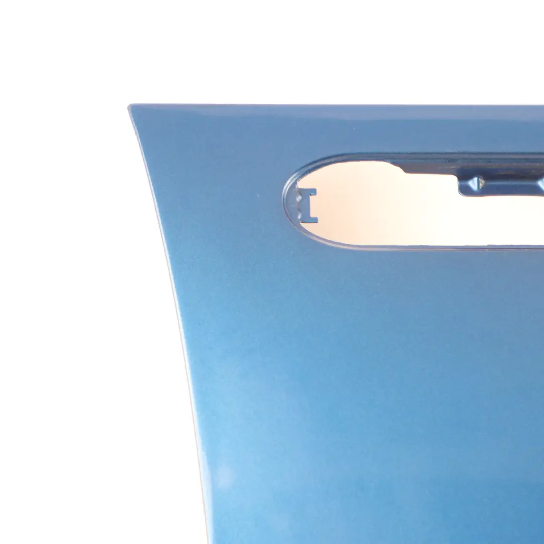 Wing Mini R50 R52 Front Right O/S Fender Panel Hyper Blue Metallic - A28 to with Part number 7037438 Wing Mini R50 R52 Front Right O/S Fender Panel Hyper Blue Metallic - A28 - SKU 7037438-HYB2 - Part number 7037438