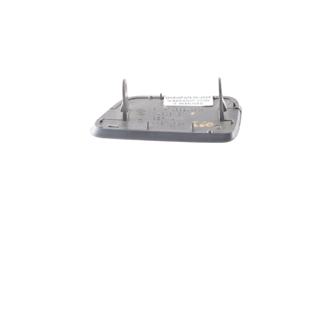 BMW 5 Series E60 Front Bumper Headligh Flap Cover Right O/S Tiefseeblau 7056948 - SKU 7056946-DSB - Part number 7056946