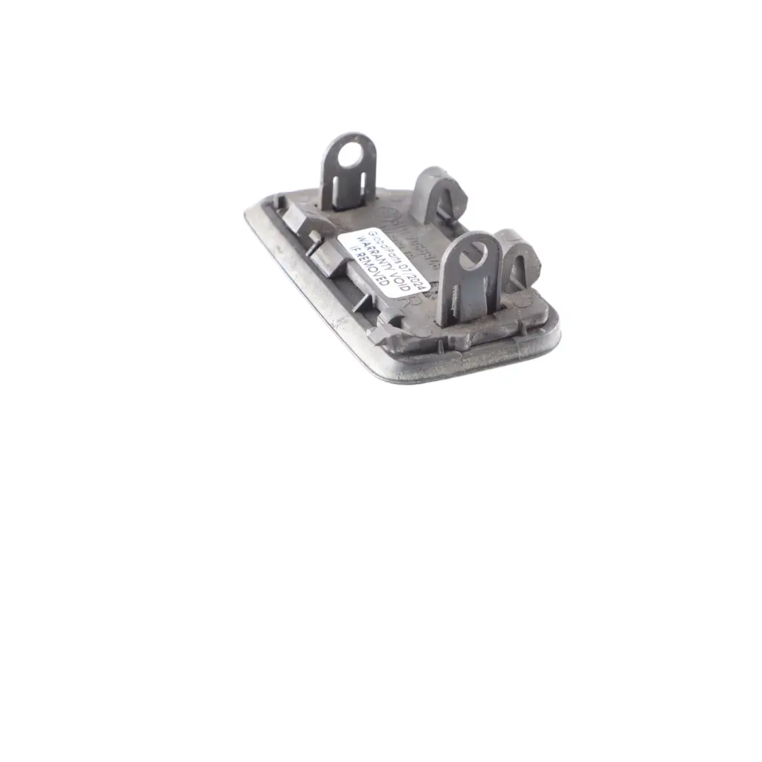 Front Bumper Washer Flap Cover Right O/S Platinum Gray Metallic - A68 to BMW E60 with Part number 7056946 BMW E60 Front Bumper Washer Flap Cover Right O/S Platinum Gray Metallic - A68 - SKU 7056946-PG - Part number 7056946