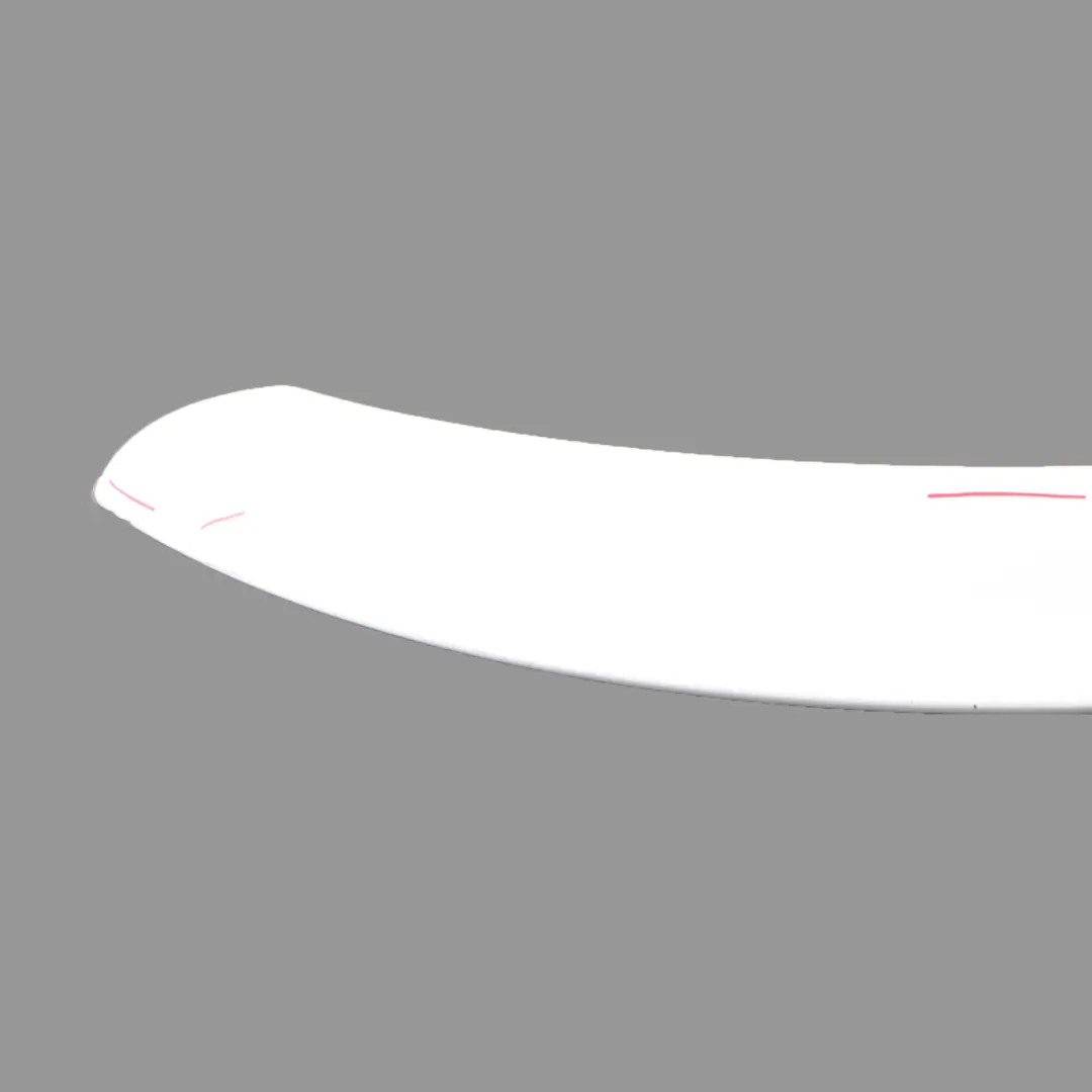 Rear Spoiler Mini Cooper S R53 3 Boot Tailgate Trim Panel White - SKU 7061608-WHI2 - Part number 7061608