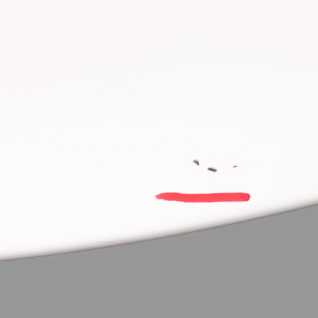 Spoiler Mini Cooper S R53 3 Boot Tailgate Trim Panel White to Rear with Part number 7061608 Rear Spoiler Mini Cooper S R53 3 Boot Tailgate Trim Panel White - SKU 7061608-WHI2 - Part number 7061608