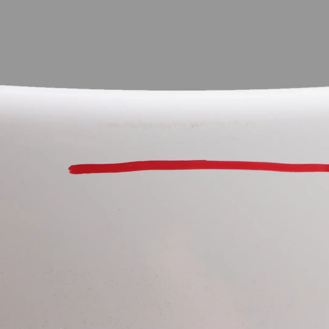 Spoiler Mini Cooper S R53 3 Boot Tailgate Trim Panel White to Rear with Part number 7061608 Rear Spoiler Mini Cooper S R53 3 Boot Tailgate Trim Panel White - SKU 7061608-WHI2 - Part number 7061608