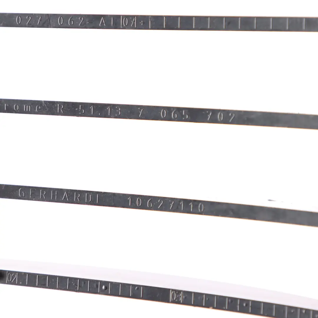 Grille Kidney BMW E60 E61 LCI Front Bumper Frame Right O/S Chrome to with Part number 7065702 Grille Kidney BMW E60 E61 LCI Front Bumper Frame Right O/S Chrome - SKU 7065702-1 - Part number 7065702