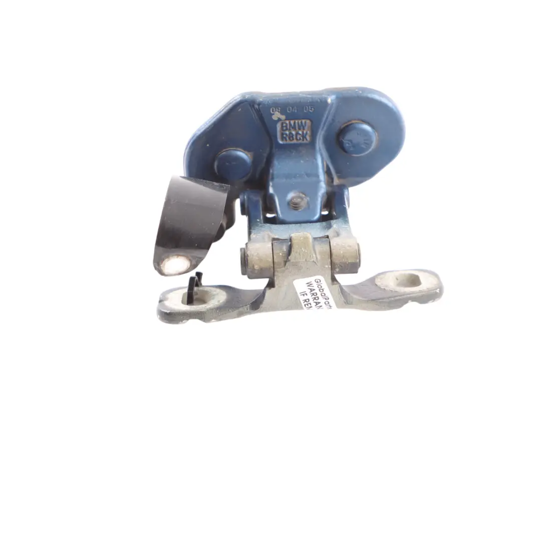 BMW E81 E87 Right Trunk Lid Hinge Tailgate O/S Sydneyblau Sydney Blue - A19 - SKU 7067220-SYD - Part number 7067220