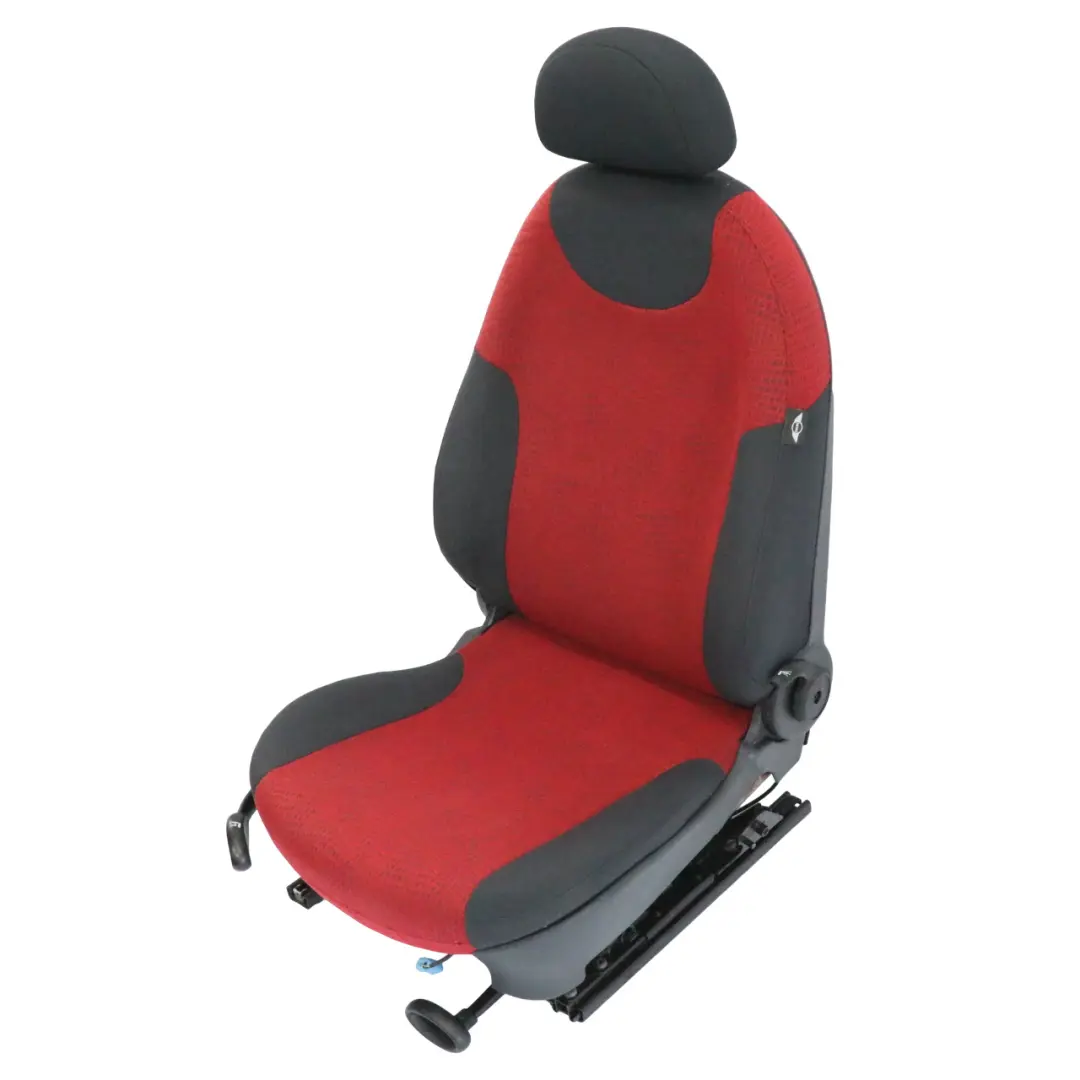 Front Right O/S Cloth / Fabric Cloth Seat Kaleido Red Interior to Mini R50 with Part number 7073072 Mini R50 Front Right O/S Cloth / Fabric Cloth Seat Kaleido Red Interior - SKU 7073072-1 - Part number 7073072