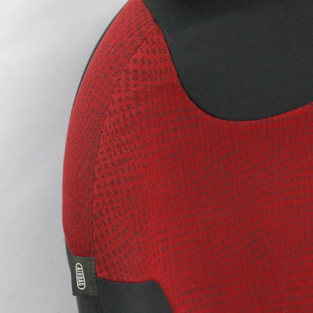 Front Right O/S Cloth / Fabric Cloth Seat Kaleido Red Interior to Mini R50 with Part number 7073072 Mini R50 Front Right O/S Cloth / Fabric Cloth Seat Kaleido Red Interior - SKU 7073072-1 - Part number 7073072