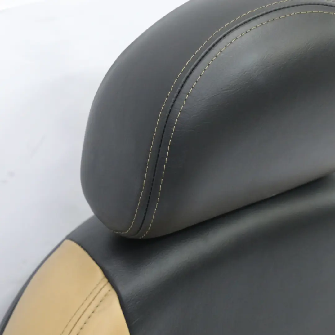 Fotel Przedni Lewy Skóra Cordoba Beige do Mini Cooper One R50 o numerze 7073087 Mini Cooper One R50 Fotel Przedni Lewy Skóra Cordoba Beige - SKU 7073087-1 - Numer Części 7073087