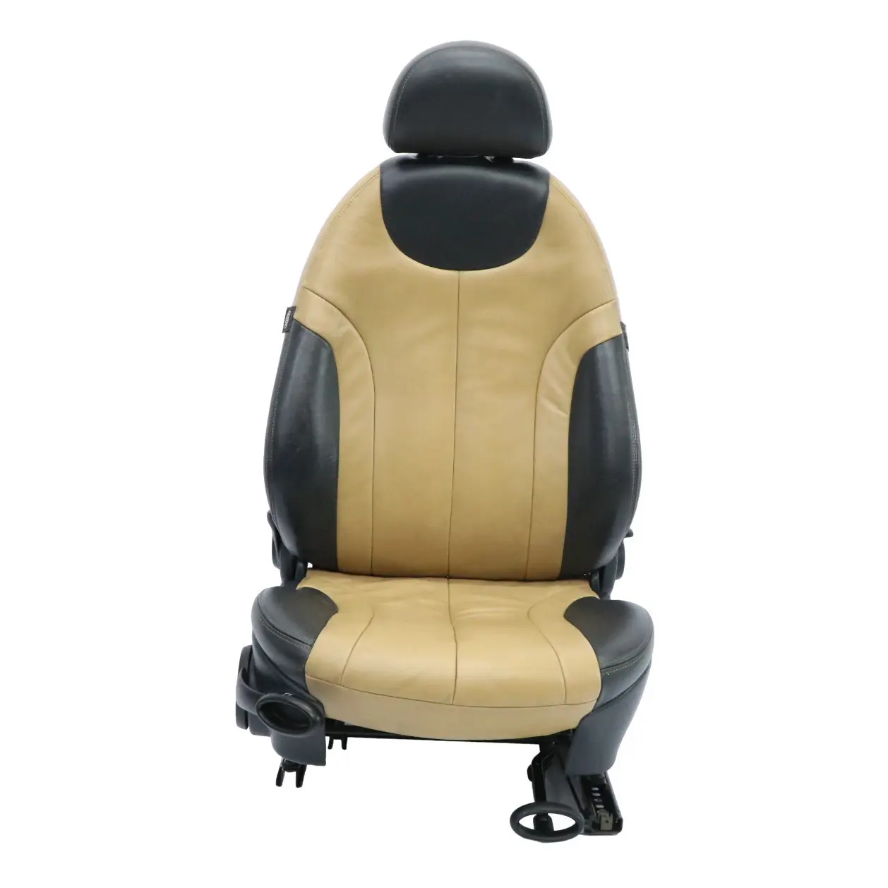 Mini Cooper One R50 Front Right O/S Seat Leather Soft Interior Cordoba Beige