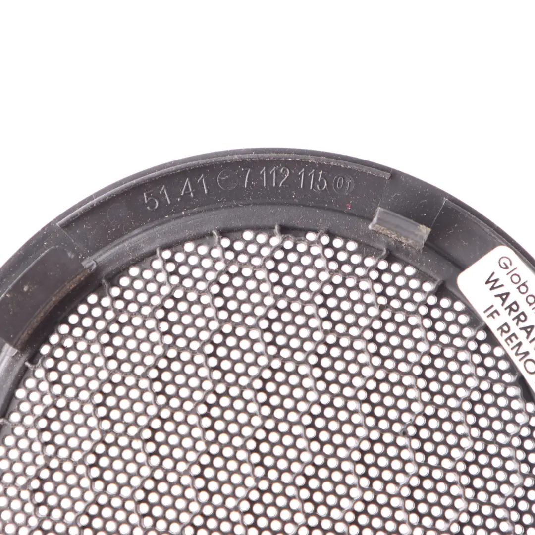 Tapa Altavoz Trasero Izquierdo Derecho Embellecedor 7112115 para BMW Z4 E85 E86 con número de pieza 7112121 BMW Z4 E85 E86 Tapa Altavoz Trasero Izquierdo Derecho Embellecedor 7112115 - SKU 7112121-1 - Número de pieza 7112121