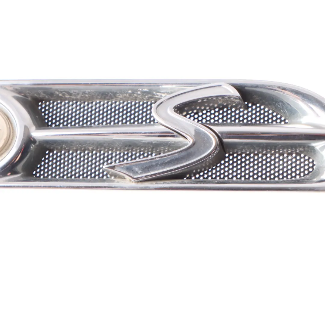 Finisher Indicator Panel Trim Front Left Right Chrome Set to Mini S R52 R53 1 with Part number 7114733 Mini S R52 R53 1 Finisher Indicator Panel Trim Front Left Right Chrome Set - SKU 7114733 / 7114734-1 - Part number 7114733