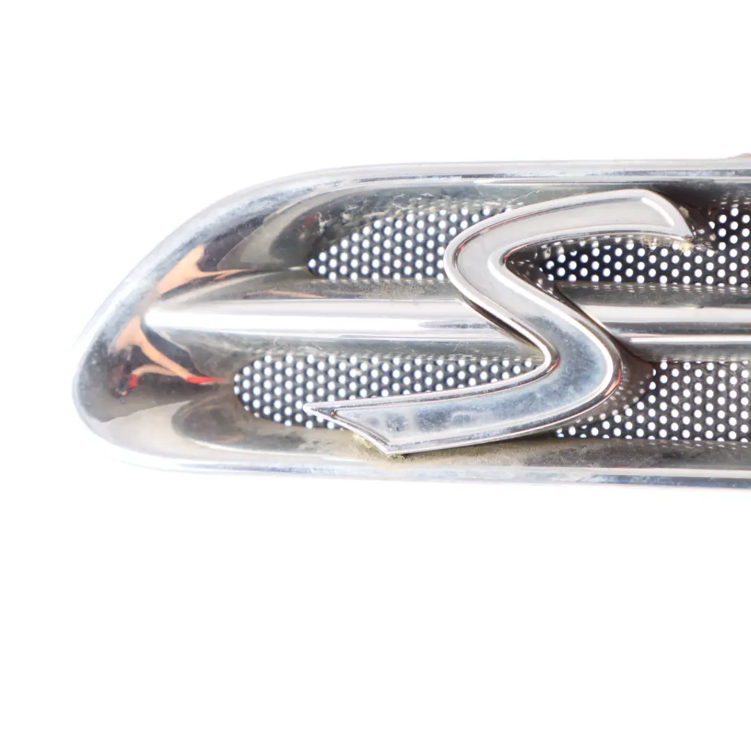 Finisher Indicator Panel Trim Front Left Right Chrome Set to Mini S R52 R53 1 with Part number 7114733 Mini S R52 R53 1 Finisher Indicator Panel Trim Front Left Right Chrome Set - SKU 7114733 / 7114734-1 - Part number 7114733