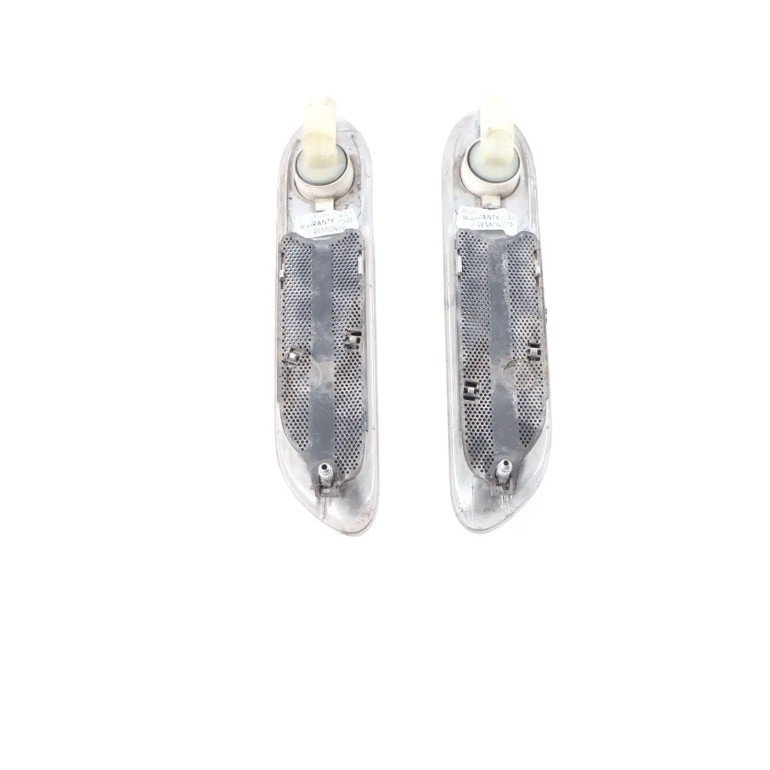 Finisher Indicator Panel Trim Front Left Right Chrome Set to Mini S R52 R53 1 with Part number 7114733 Mini S R52 R53 1 Finisher Indicator Panel Trim Front Left Right Chrome Set - SKU 7114733 / 7114734-1 - Part number 7114733