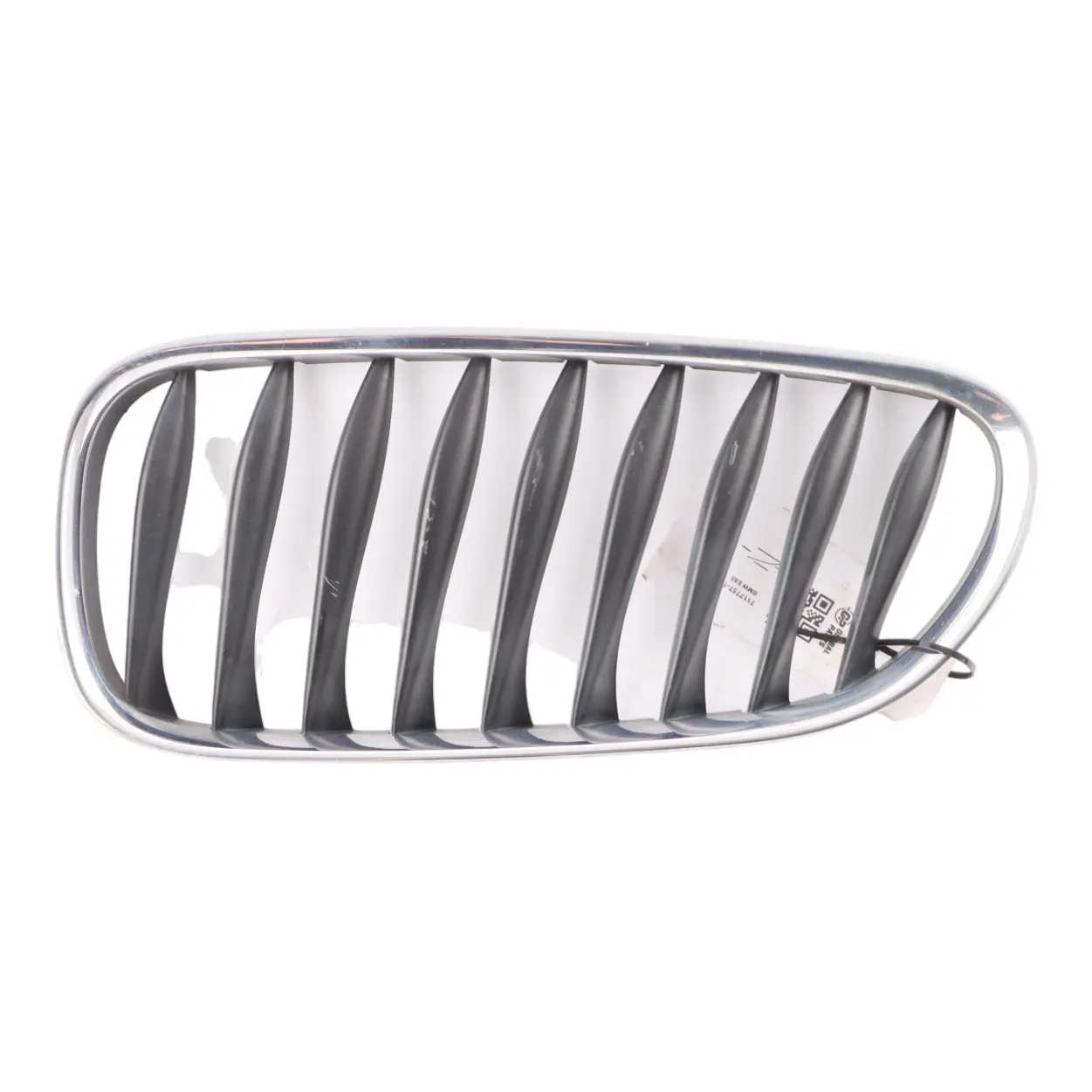 BMW Z4 E85 E86 Pare Chocs Avant Grille Centrale Gauche Graphite 7117757