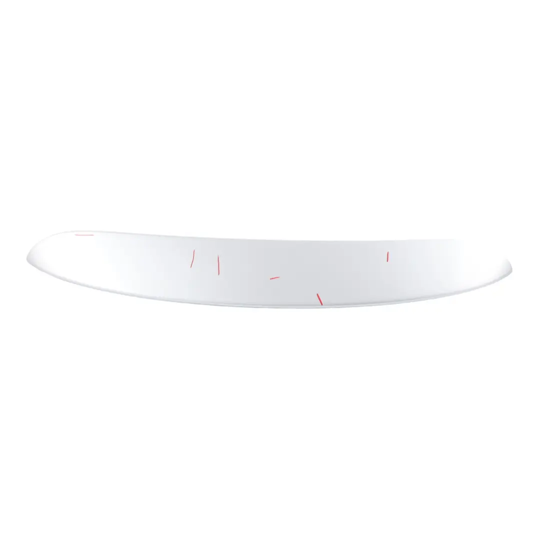 Mini Cooper R56 Rear Spoiler Trunk Lid Trim Dark Silver Metallic - 871 - SKU 7122799-DS - Part number 7122799