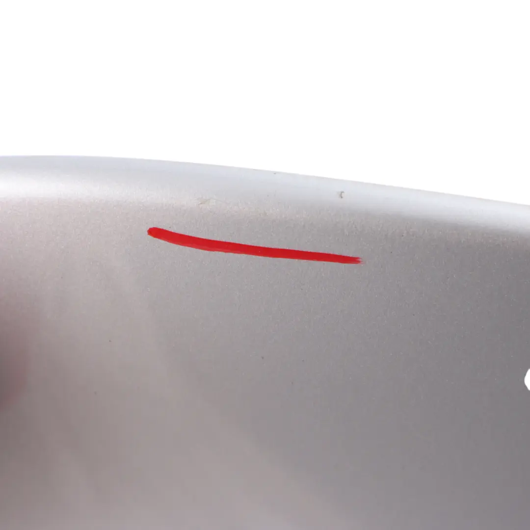 Spoiler Trunk Lid Trim Dark Silver Metallic - 871 to Mini Cooper R56 Rear with Part number 7122799 Mini Cooper R56 Rear Spoiler Trunk Lid Trim Dark Silver Metallic - 871 - SKU 7122799-DS - Part number 7122799