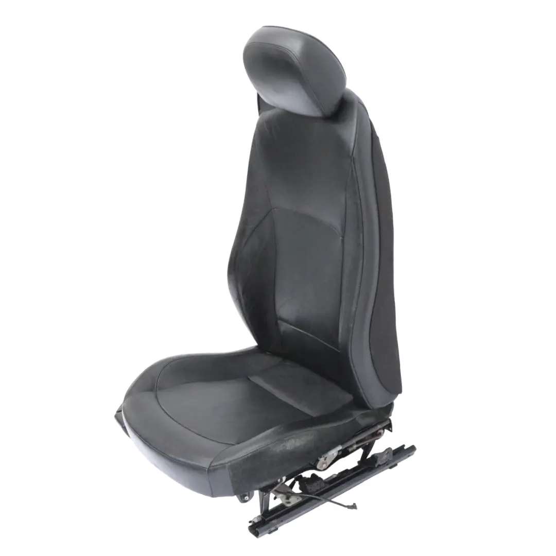 Front Right O/S Black Leather Seat to BMW Z4 Series E85 Cabrio Roadster with Part number 7126344 BMW Z4 Series E85 Cabrio Roadster Front Right O/S Black Leather Seat - SKU 7126344-3 - Part number 7126344