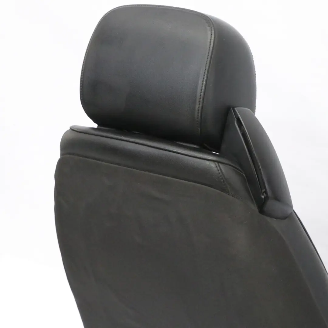 Przedni Prawy Czarny Skórzany Fotel do BMW Z4 E85 Cabrio Roadster o numerze 7126344 BMW Z4 E85 Cabrio Roadster Przedni Prawy Czarny Skórzany Fotel - SKU 7126344-3 - Numer Części 7126344