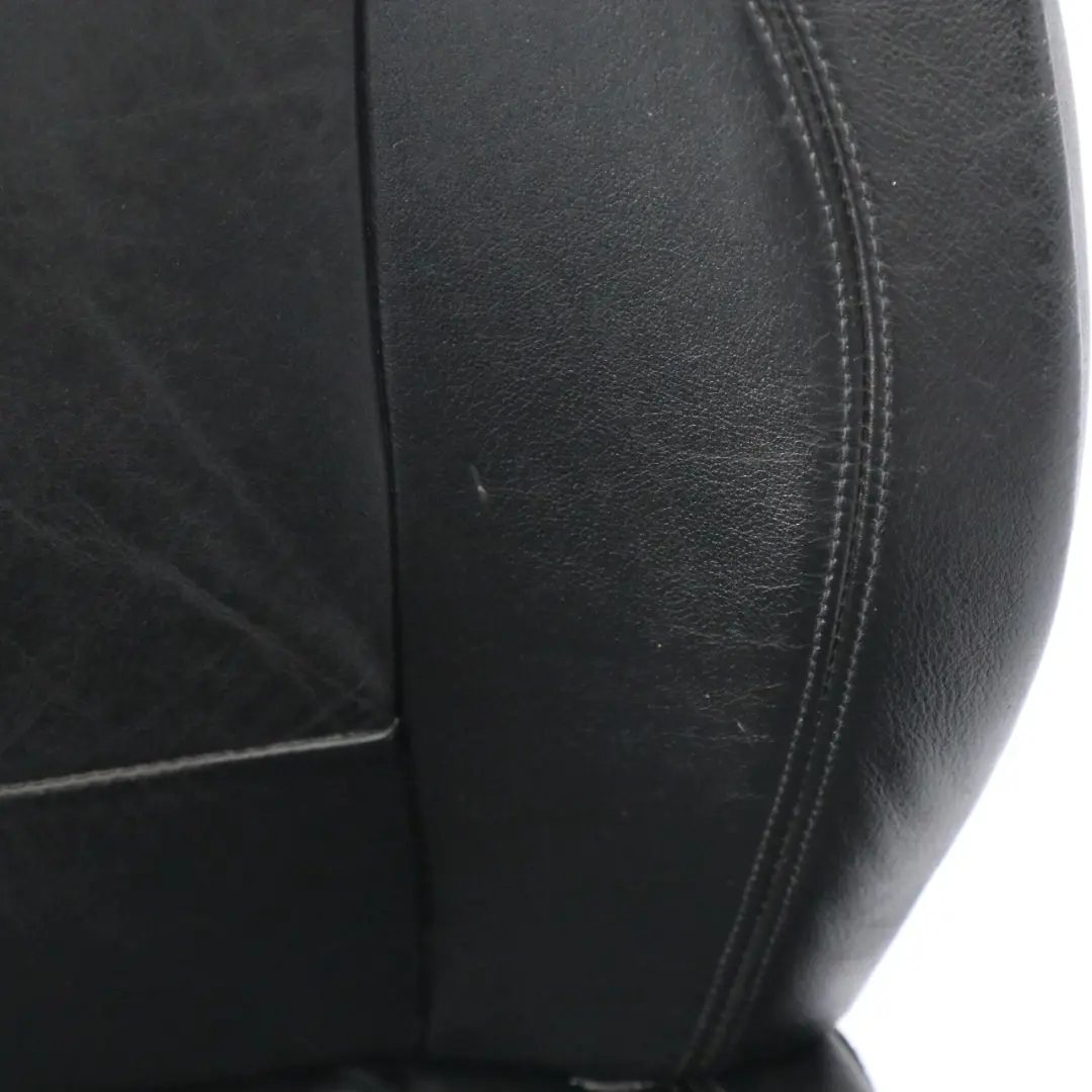 Delantero Derecho Asiento Cuero Negro para BMW Serie Z4 E85 Cabrio Roadster con número de pieza 7126344 BMW Serie Z4 E85 Cabrio Roadster Delantero Derecho Asiento Cuero Negro - SKU 7126344-3 - Número de pieza 7126344