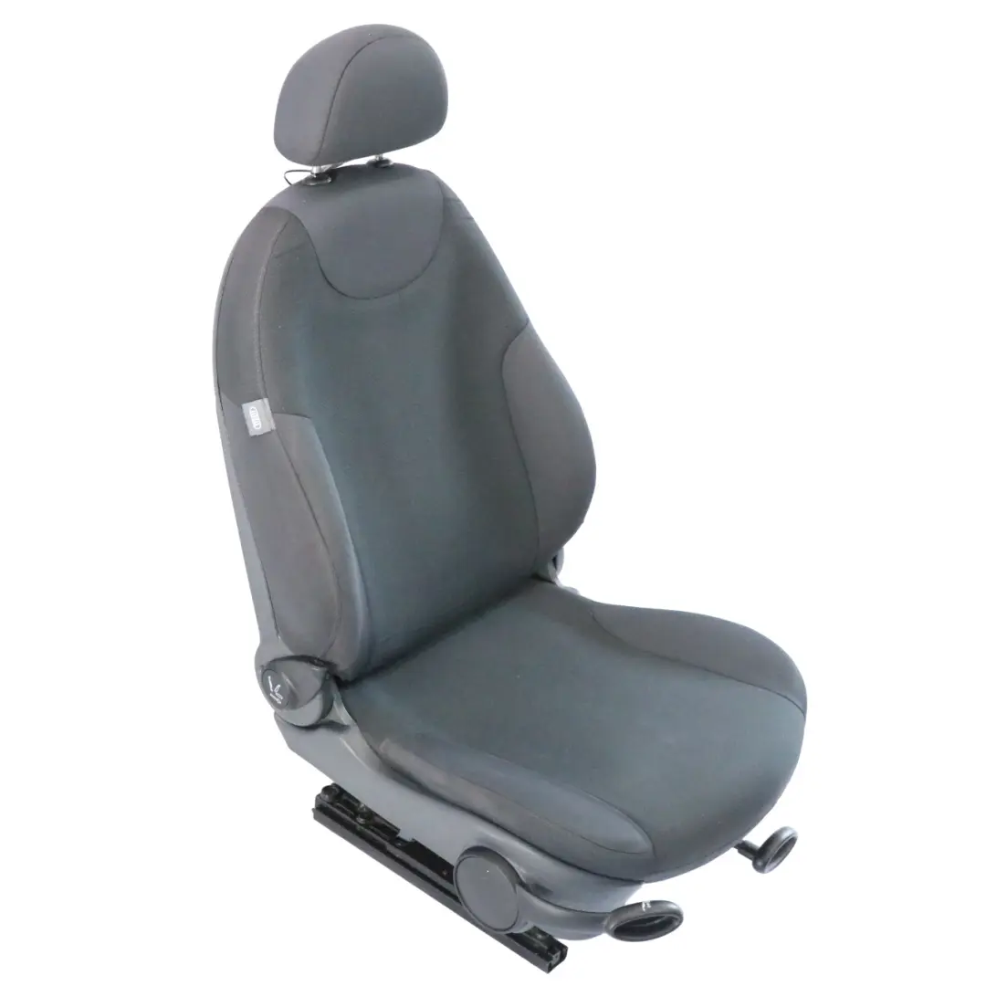 Sedile anteriore destro tessuto Molette Panther Black Interior per Mini R50 R52 con numero di parte 7131936 Mini R50 R52 Sedile anteriore destro tessuto Molette Panther Black Interior - SKU 7131936-1 - Numero di parte 7131936