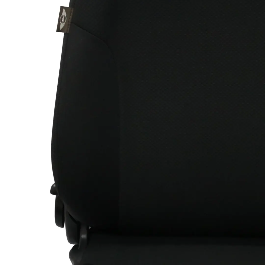 Front Right O/S Cloth Fabric Molette Seat Panther Black Interior to Mini R50 R52 with Part number 7131936 Mini R50 R52 Front Right O/S Cloth Fabric Molette Seat Panther Black Interior - SKU 7131936-2 - Part number 7131936