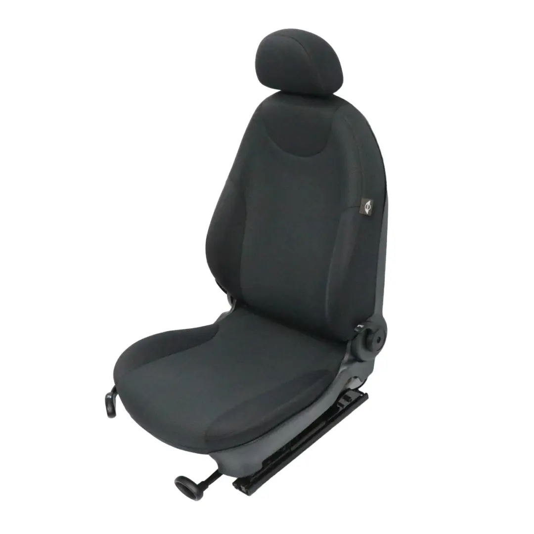 Vorne Rechts Stoff Molette Sitz Panther Schwarz Interieur für Mini R50 R52 mit Teilenummer 7131936 Mini R50 R52 Vorne Rechts Stoff Molette Sitz Panther Schwarz Interieur - SKU 7131936-3 - Teilenummer 7131936
