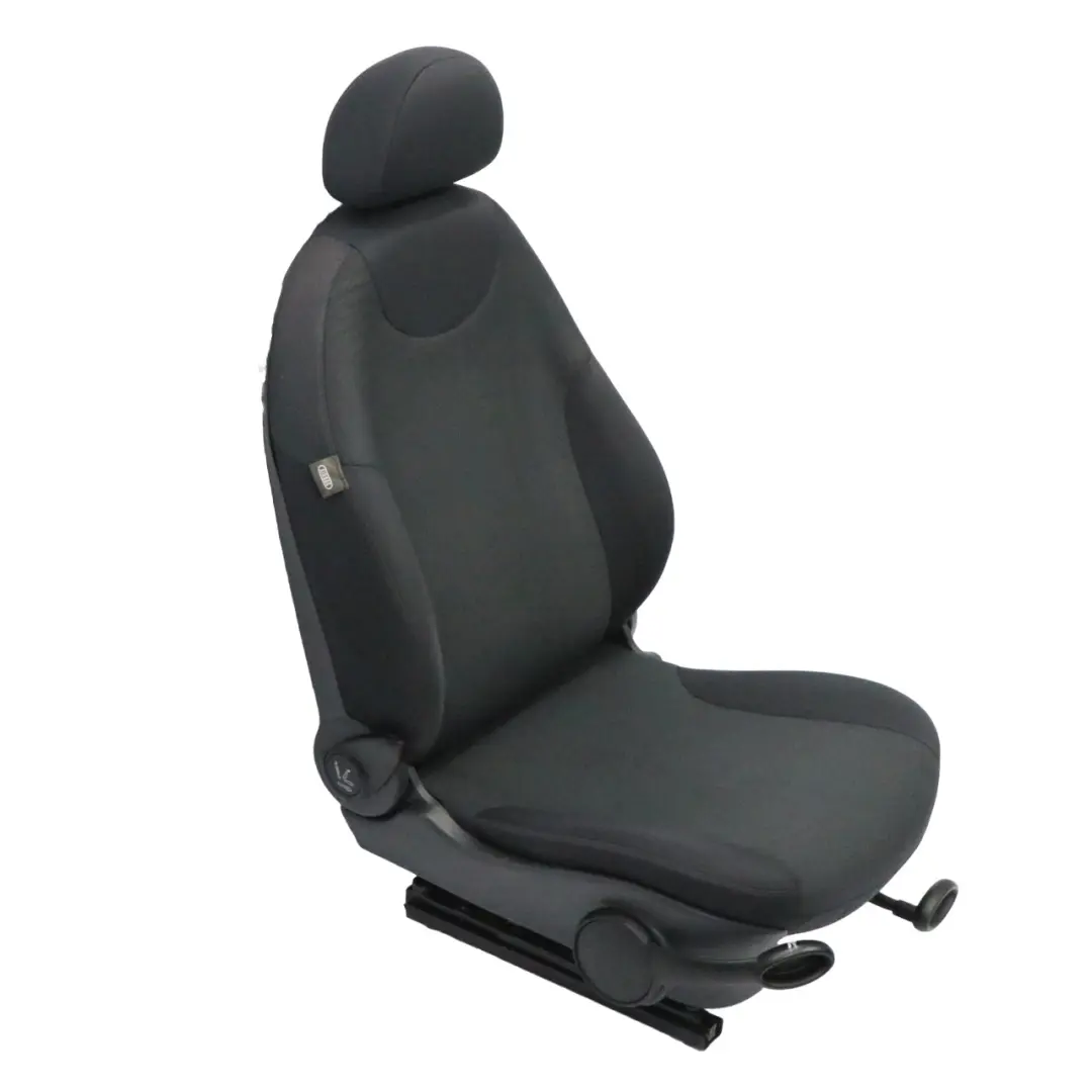 Sedile anteriore destro in tessuto Molette Panther Black Interior per Mini R50 R52 con numero di parte 7131936 Mini R50 R52 Sedile anteriore destro in tessuto Molette Panther Black Interior - SKU 7131936-3 - Numero di parte 7131936